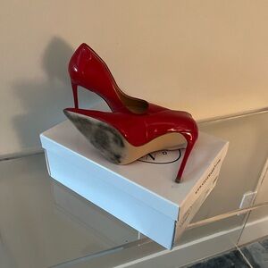 Red Steve Madden pumps. Womens size 6.5.